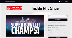 Desktop Screenshot of insidenfl.nflshop.com